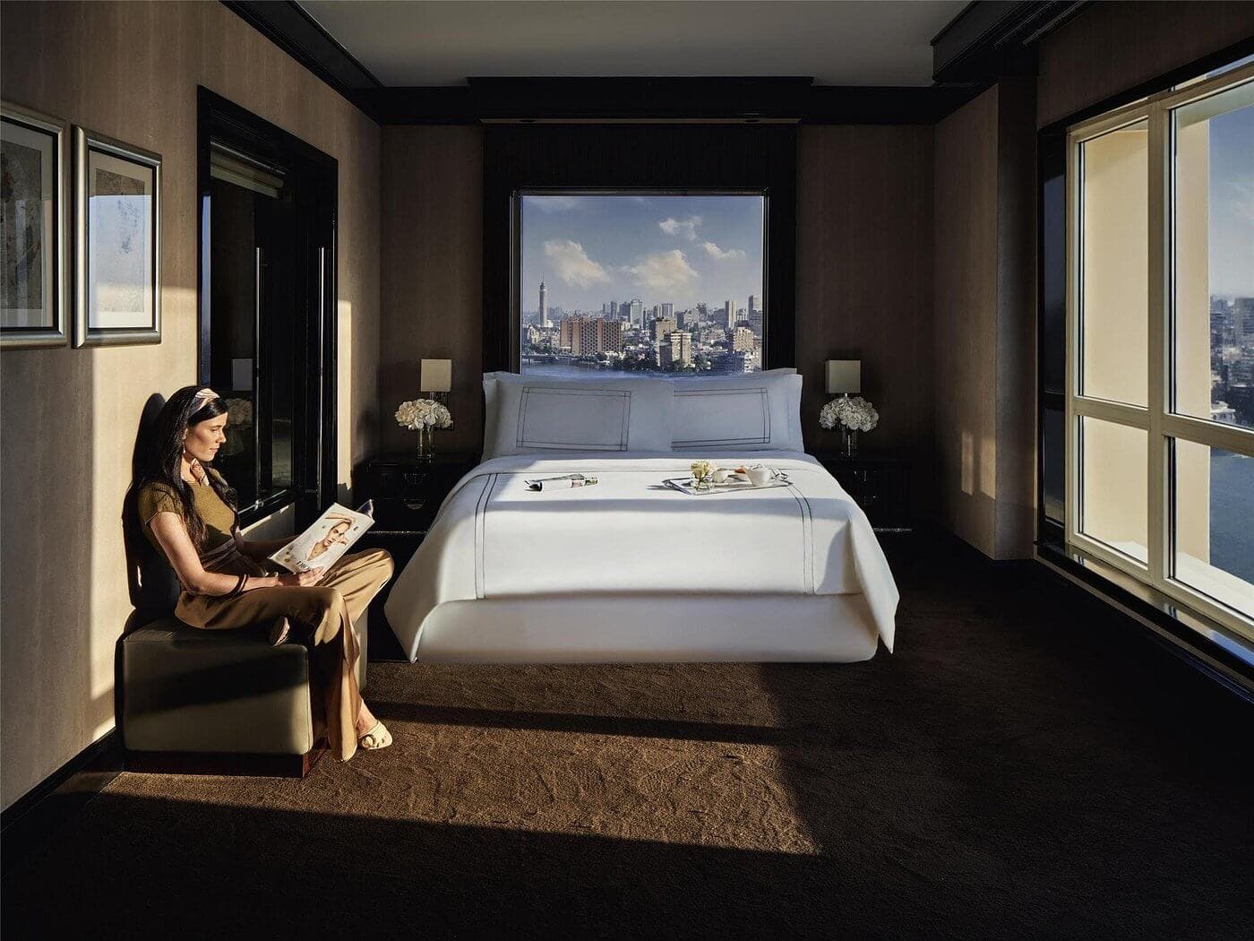 Suite Gold Premium con vista sul Nilo al Fairmont Cairo