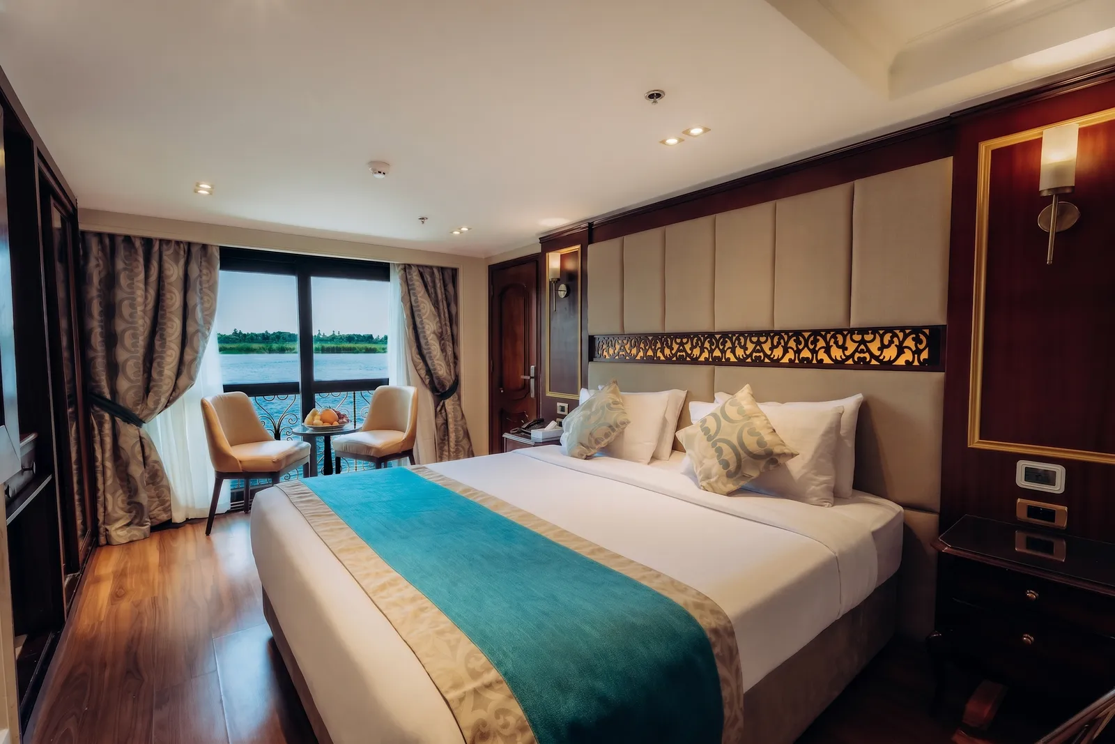 Triple Unit king-bed cabin aboard M/S City and Sea Adonis
